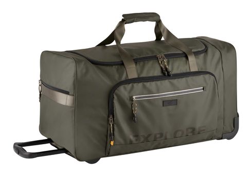 camel active Explore Travel Bag with Wheels Khaki