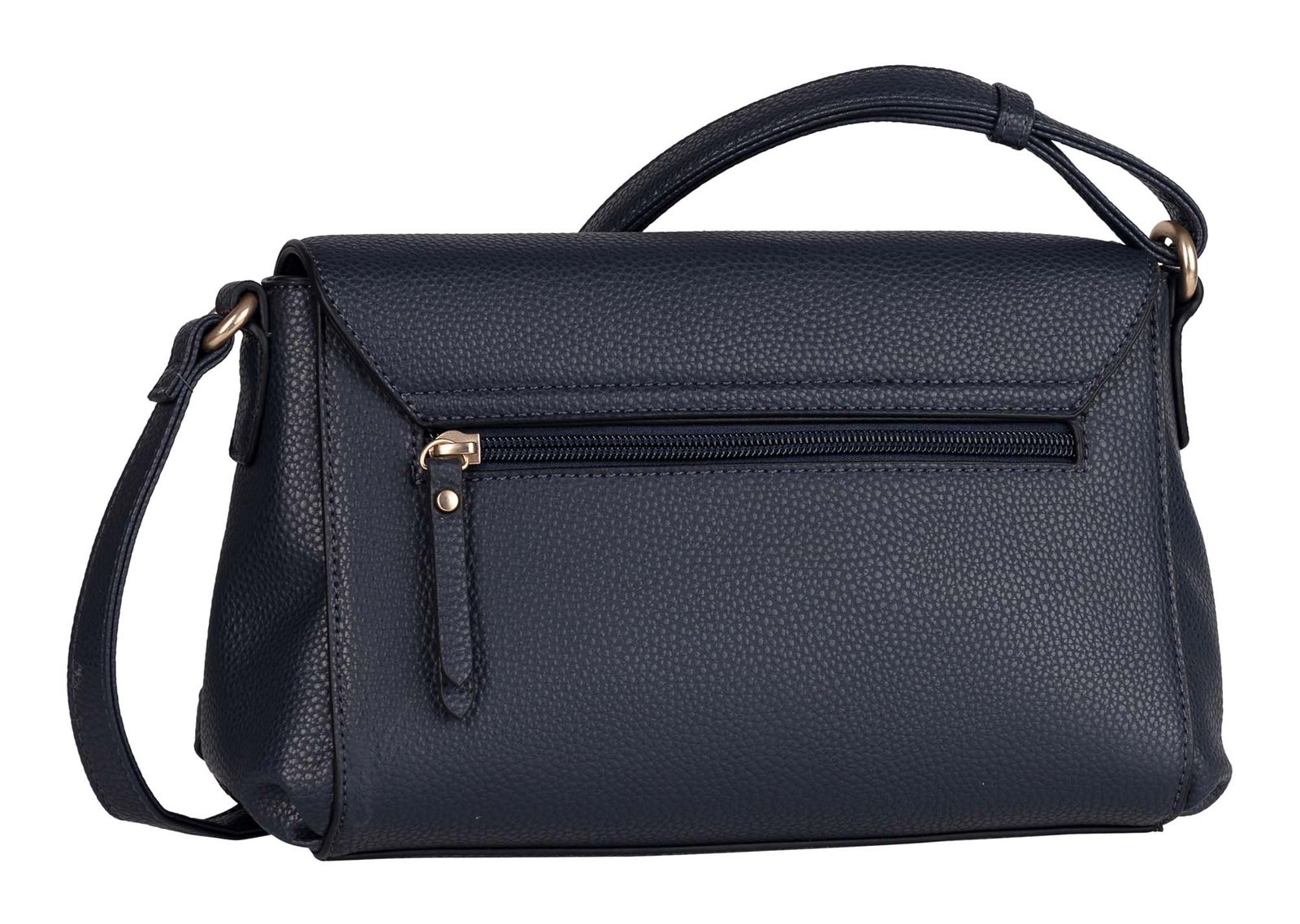 Gabor Melora Flap Bag Top Zip M Dark Blue Gabor Melora Flap Bag Top Zip M Dark Blue