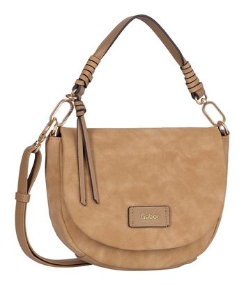Gabor Lida Flap Bag Top Zip S Camel