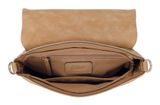 Gabor Lida Flap Bag Top Zip S Camel
