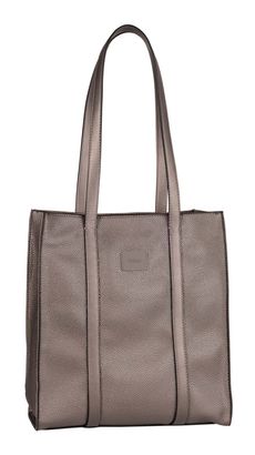 Gabor Elfie Zip Tote Bag M Old Silver