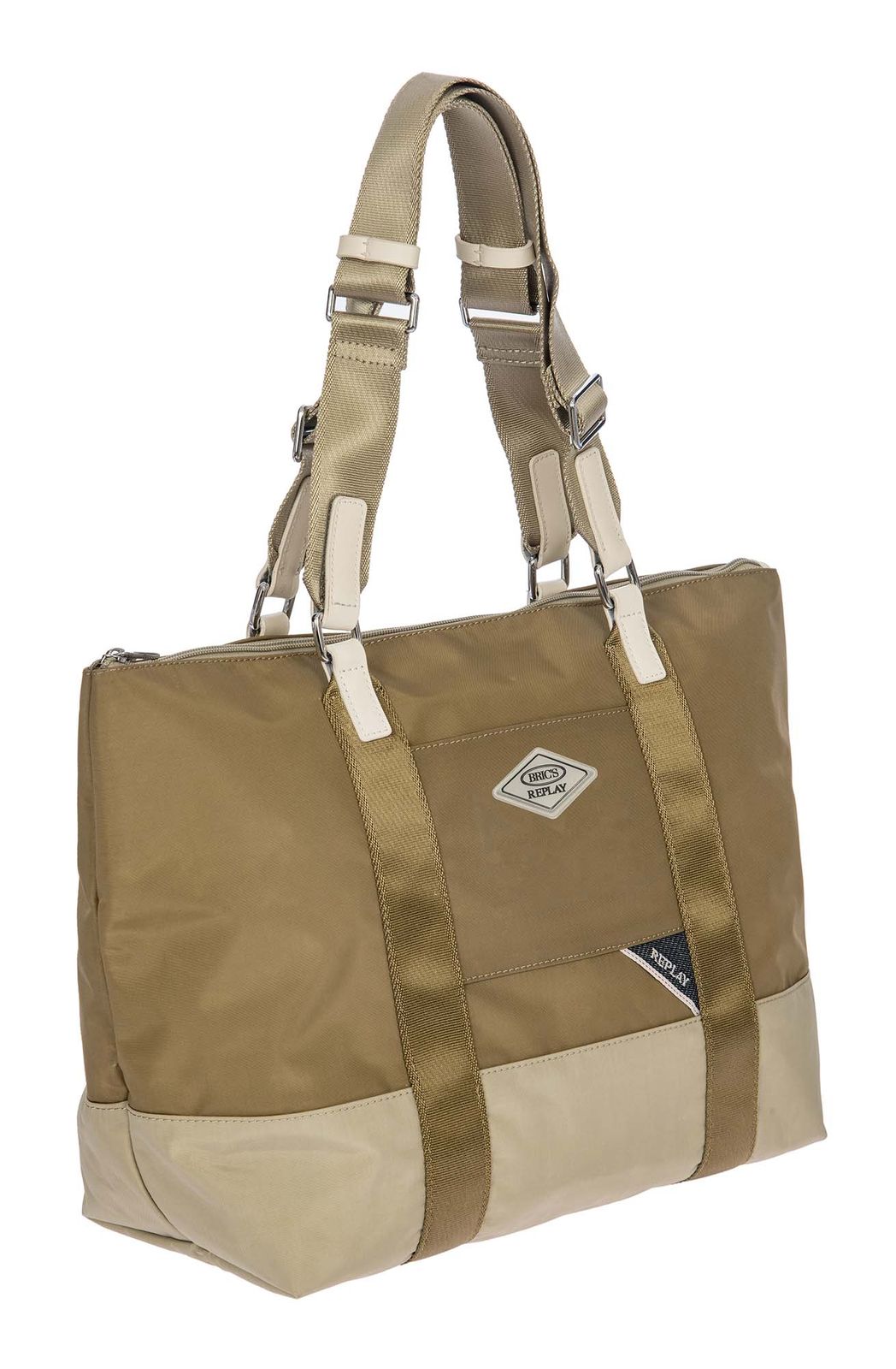 BRIC'S Replay Sand Woo Shopping Bag Sand Wood BRIC'S Replay Sand Woo Shopping Bag Sand Wood