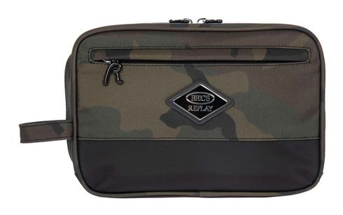 BRIC'S Replay Camoufla Urban Travel Kit Green Camou
