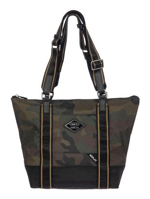 BRIC'S Replay Camoufla Shopping Bag Green Camou