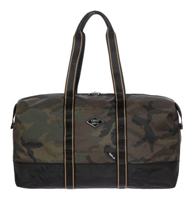 BRIC'S Replay Camoufla Holdall Folding Duffle Bag L Green Camou
