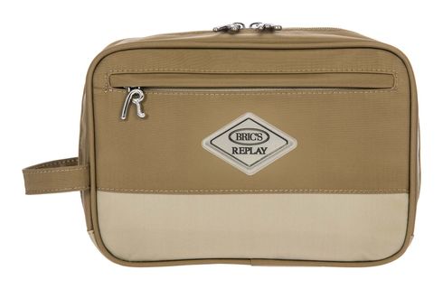 BRIC'S Replay Sand Woo Urban Travel Kit Sand Wood