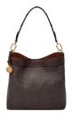 FOSSIL Jessie Woven Bucket Shoulder Bag Chocolate FOSSIL Jessie Woven Bucket Shoulder Bag Chocolate