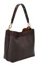 FOSSIL Jessie Woven Bucket Shoulder Bag Chocolate FOSSIL Jessie Woven Bucket Shoulder Bag Chocolate