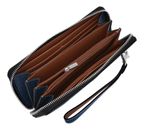 FOSSIL Lennox Zip Continental Wallet Insignia Blue