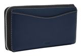 FOSSIL Lennox Zip Continental Wallet Insignia Blue
