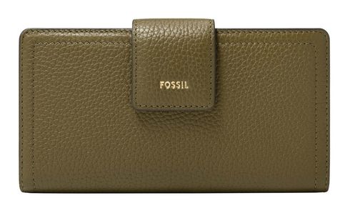 FOSSIL Logan RFID Tab Clutch Desert Olive