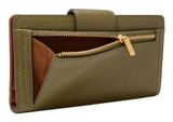 FOSSIL Logan RFID Tab Clutch Desert Olive