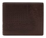 FOSSIL Derrick Coin Pocket Bifold Wallet Brown