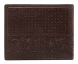 FOSSIL Derrick Coin Pocket Bifold Wallet Brown