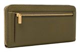 FOSSIL Logan RFID Zip Around Clutch Desert Olive