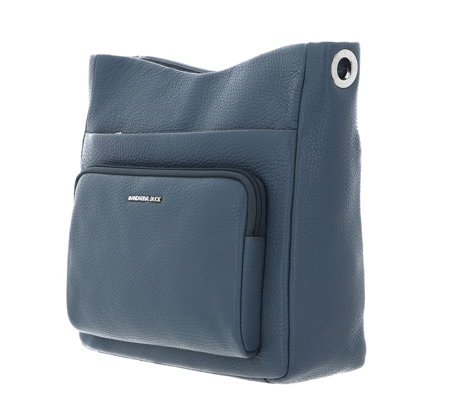 MANDARINA DUCK Mellow Leather Crossover Bag Iron MANDARINA DUCK Mellow Leather Crossover Bag Iron