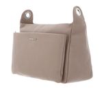MANDARINA DUCK Mellow Leather Crossover Bag Warm Taupe