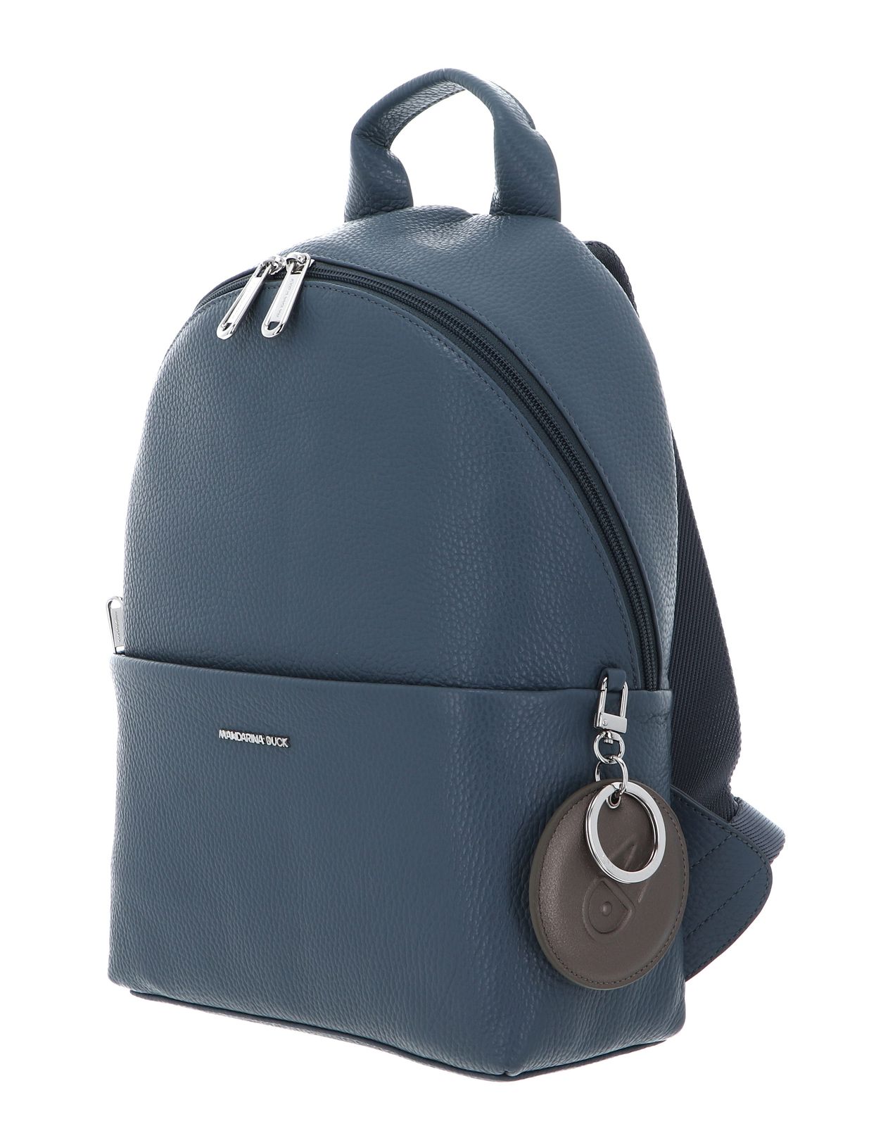 MANDARINA DUCK Mellow Leather Backpack Iron MANDARINA DUCK Mellow Leather Backpack Iron