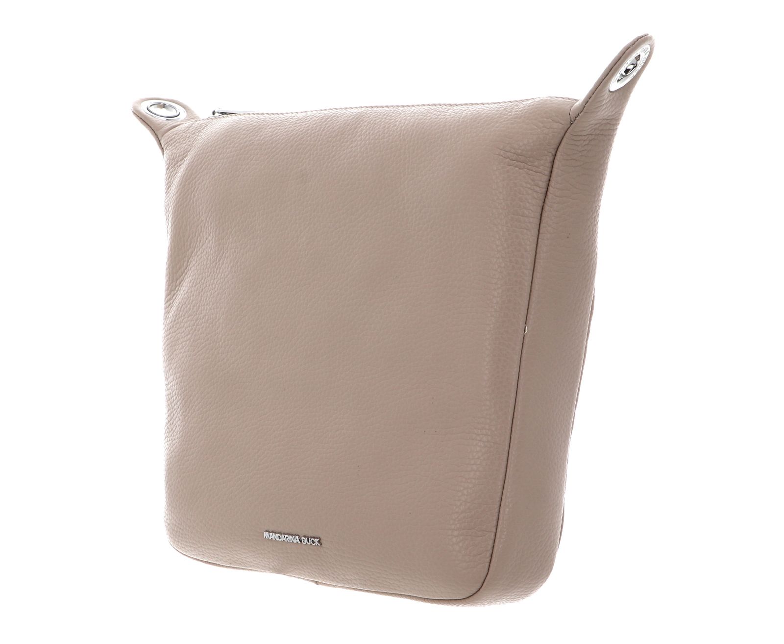 MANDARINA DUCK Mellow Leather Crossover Bag Warm Taupe MANDARINA DUCK Mellow Leather Crossover Bag Warm Taupe