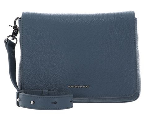 MANDARINA DUCK Mellow Leather Hunting Bag Iron