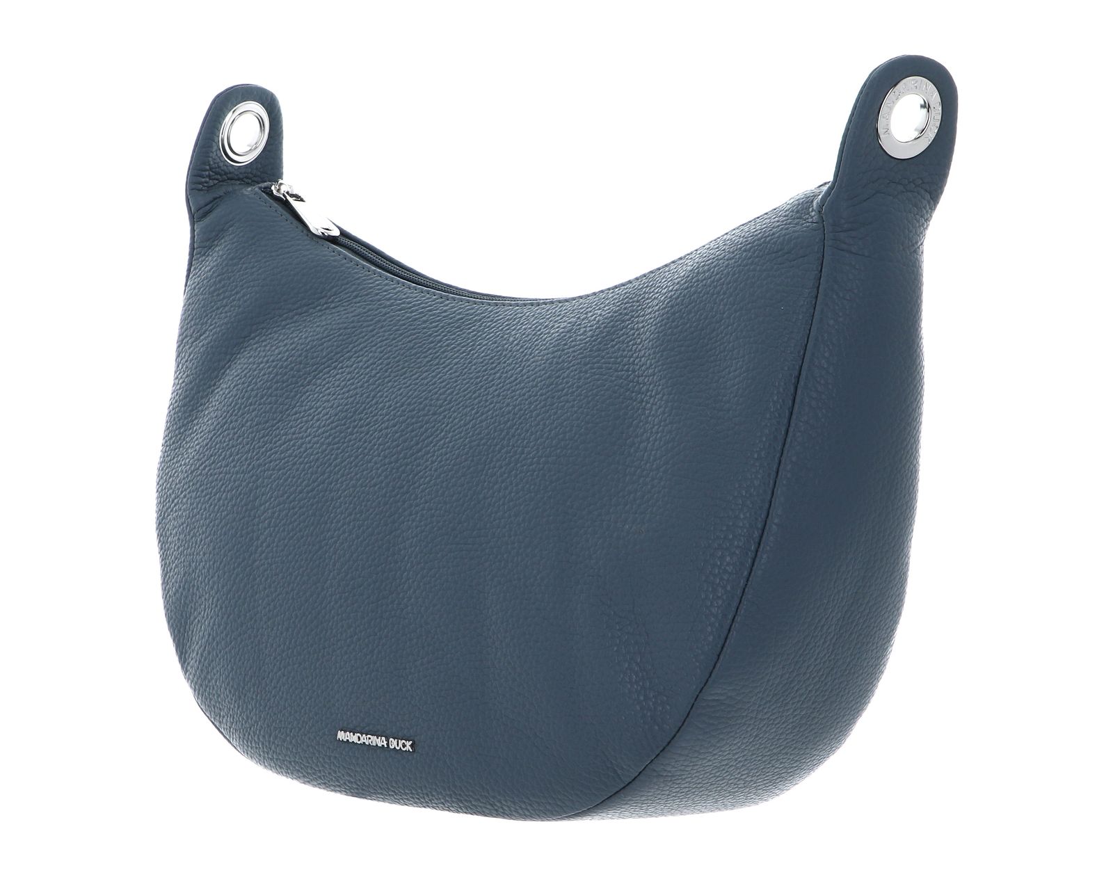 MANDARINA DUCK Mellow Leather Hobo Bag Iron MANDARINA DUCK Mellow Leather Hobo Bag Iron