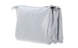 MANDARINA DUCK Mellow Metal Triple Pochette Silver MANDARINA DUCK Mellow Metal Triple Pochette Silver