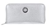 MANDARINA DUCK Mellow Metal Zip Around Wallet L Silver MANDARINA DUCK Mellow Metal Zip Around Wallet L Silver