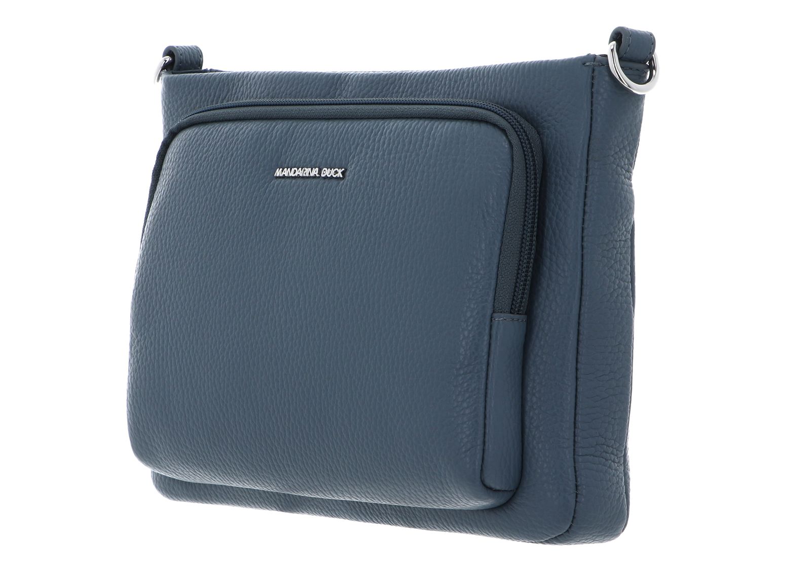 MANDARINA DUCK Mellow Leather Crossover Bag Iron MANDARINA DUCK Mellow Leather Crossover Bag Iron