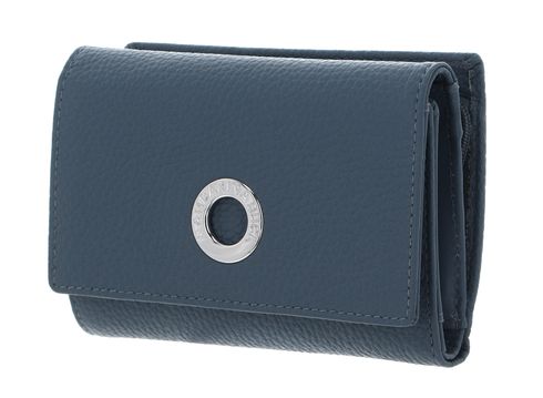 MANDARINA DUCK Mellow Leather Wallet with Flap M Iron