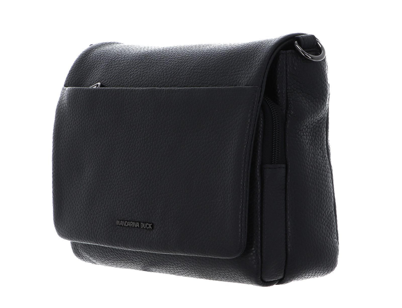 MANDARINA DUCK Mellow Leather Crossover Bag Nero MANDARINA DUCK Mellow Leather Crossover Bag Nero