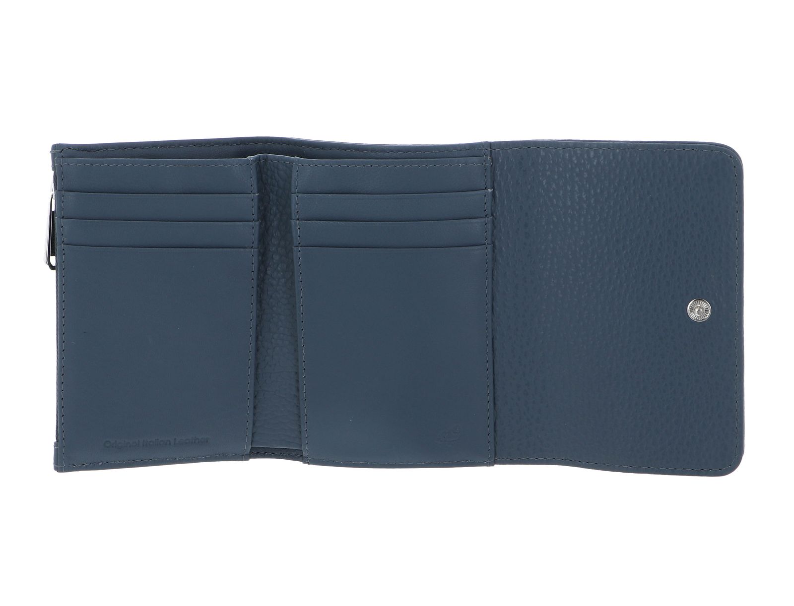 MANDARINA DUCK Mellow Leather Wallet XS Iron MANDARINA DUCK Mellow Leather Wallet XS Iron