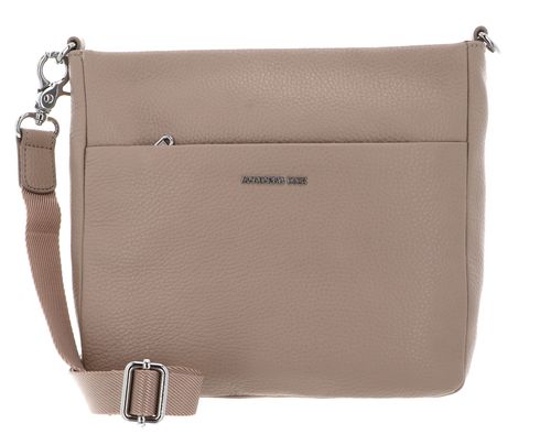 MANDARINA DUCK Mellow Leather Crossover Bag Warm Taupe
