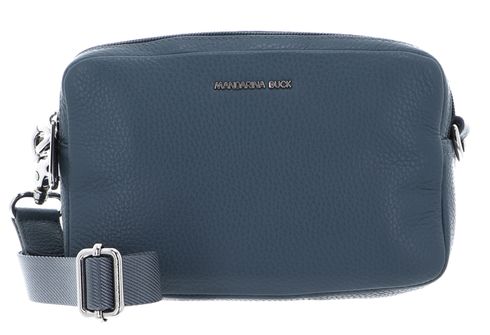 MANDARINA DUCK Mellow Leather Crossbody Camera Bag Iron