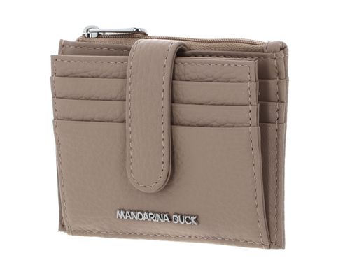 MANDARINA DUCK Mellow Leather Card Case Warm Taupe
