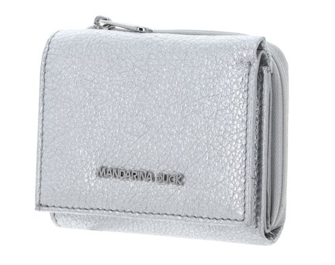 MANDARINA DUCK Mellow Metal Wallet Silver