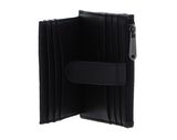 MANDARINA DUCK Mellow Leather Card Case Nero MANDARINA DUCK Mellow Leather Card Case Nero