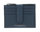MANDARINA DUCK Mellow Leather Card Case Iron MANDARINA DUCK Mellow Leather Card Case Iron