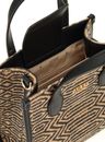GUESS Silvana Two Compartment Mini Tote Natural / Black GUESS Silvana Two Compartment Mini Tote Natural / Black