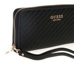 GUESS Phaedra SLG Zip Around Wallet L Black GUESS Phaedra SLG Zip Around Wallet L Black