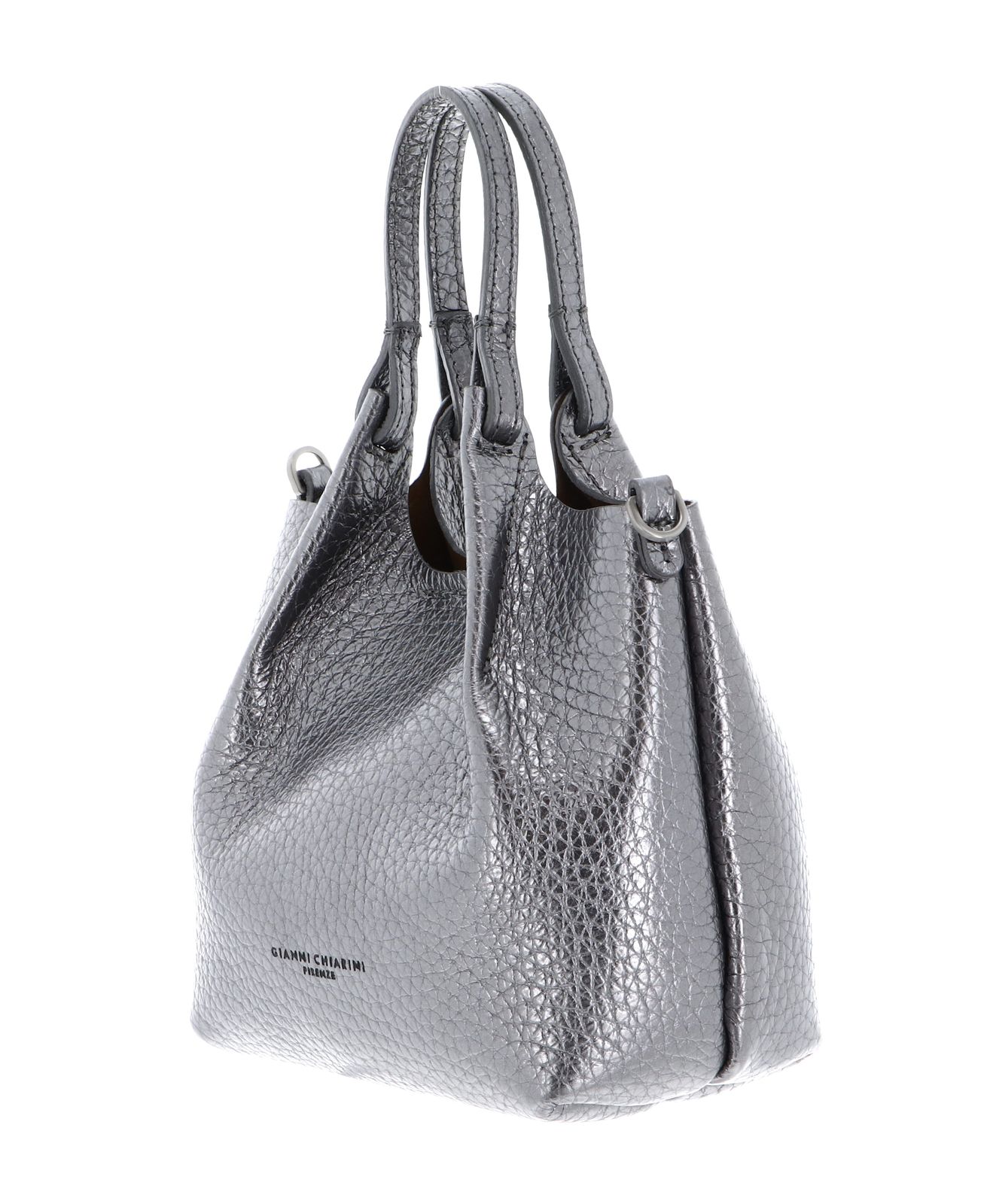 GIANNI CHIARINI Dua Handbag S City Noire - Castoro GIANNI CHIARINI Dua Handbag S City Noire - Castoro