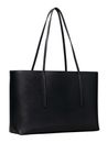 Calvin Klein Embossed Logo Foil Logo Tote Black / Toasted Coconut