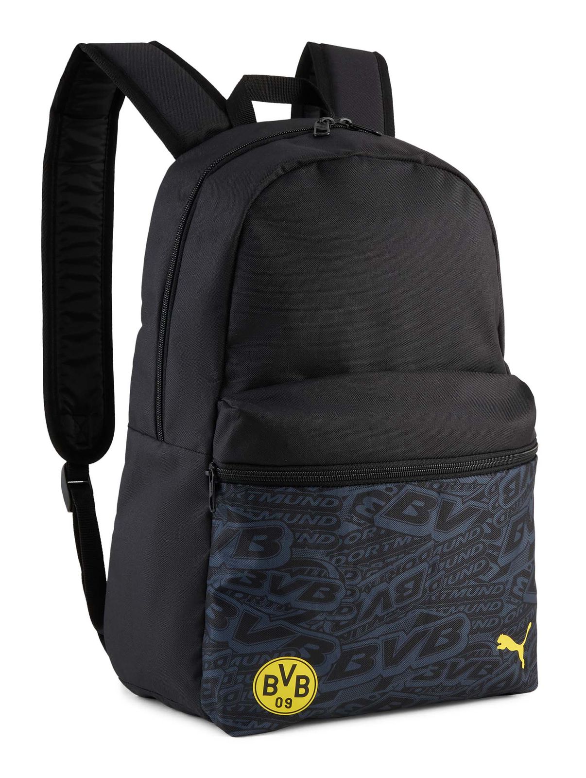 PUMA BVB Culture Backpack Puma Black - Faster Yellow PUMA BVB Culture Backpack Puma Black - Faster Yellow