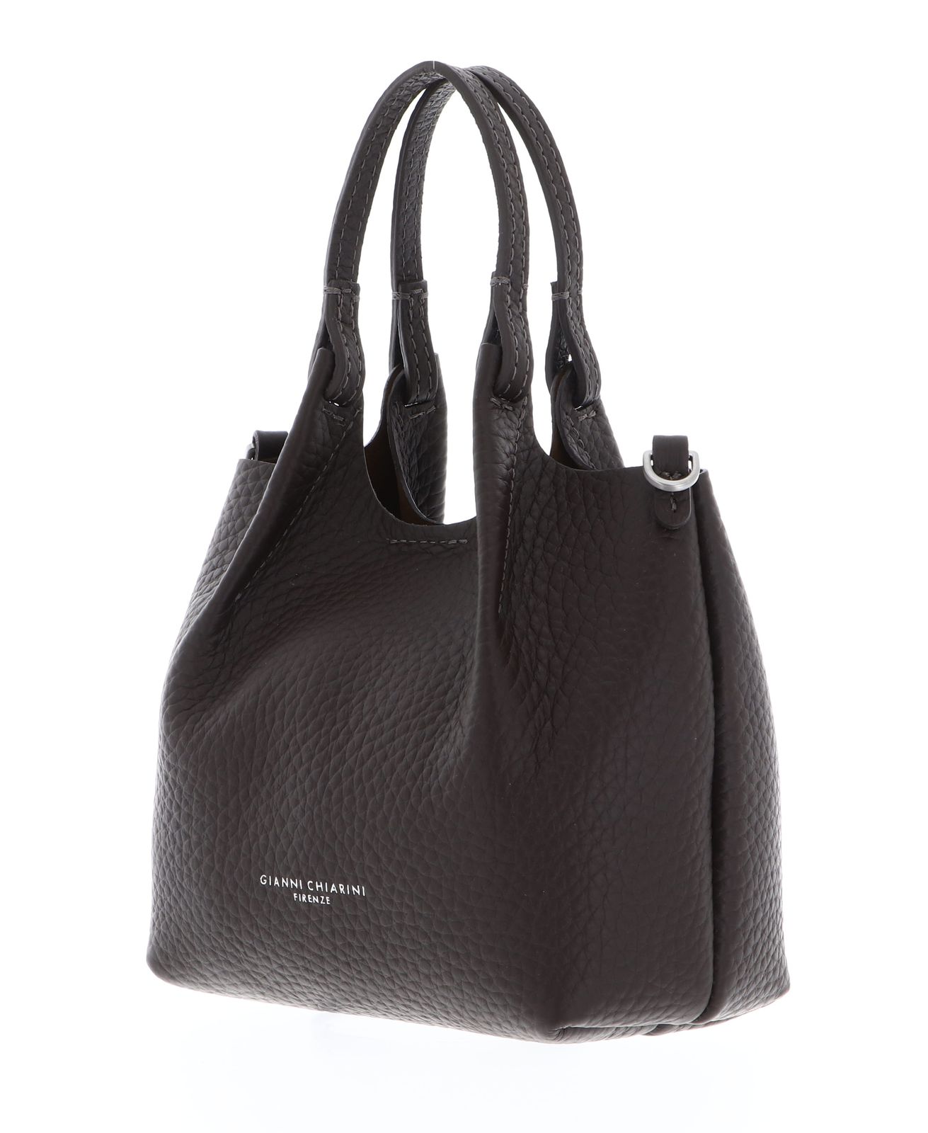 GIANNI CHIARINI Dua Handbag S Espresso - Castoro GIANNI CHIARINI Dua Handbag S Espresso - Castoro