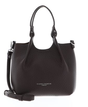GIANNI CHIARINI Dua Handbag S Espresso - Castoro