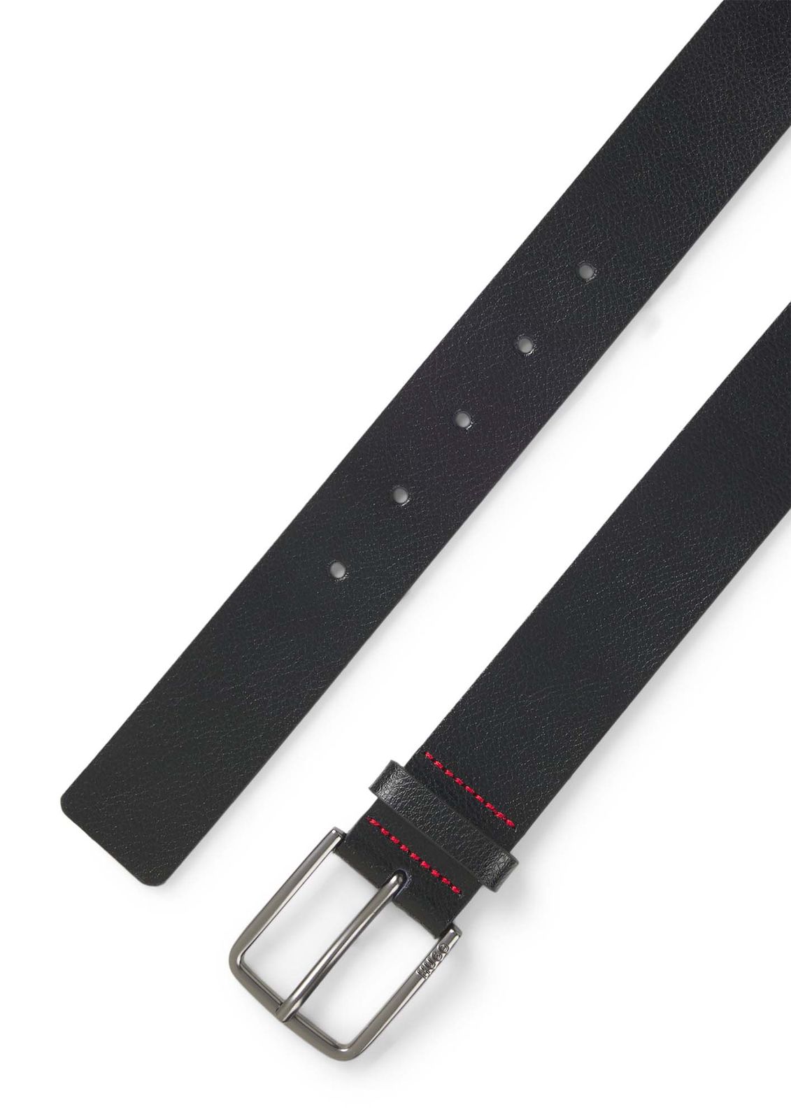 HUGO Gerik Lam Belt W105 Black HUGO Gerik Lam Belt W105 Black