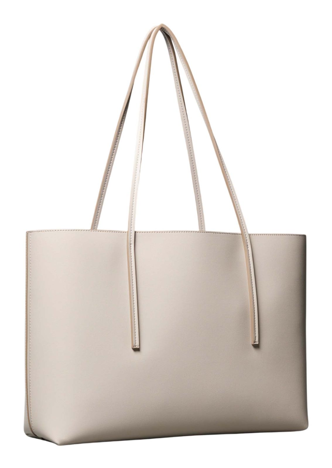 Calvin Klein Embossed Logo Foil Logo Tote Chateau / Desert Taupe Calvin Klein Embossed Logo Foil Logo Tote Chateau / Desert Taupe
