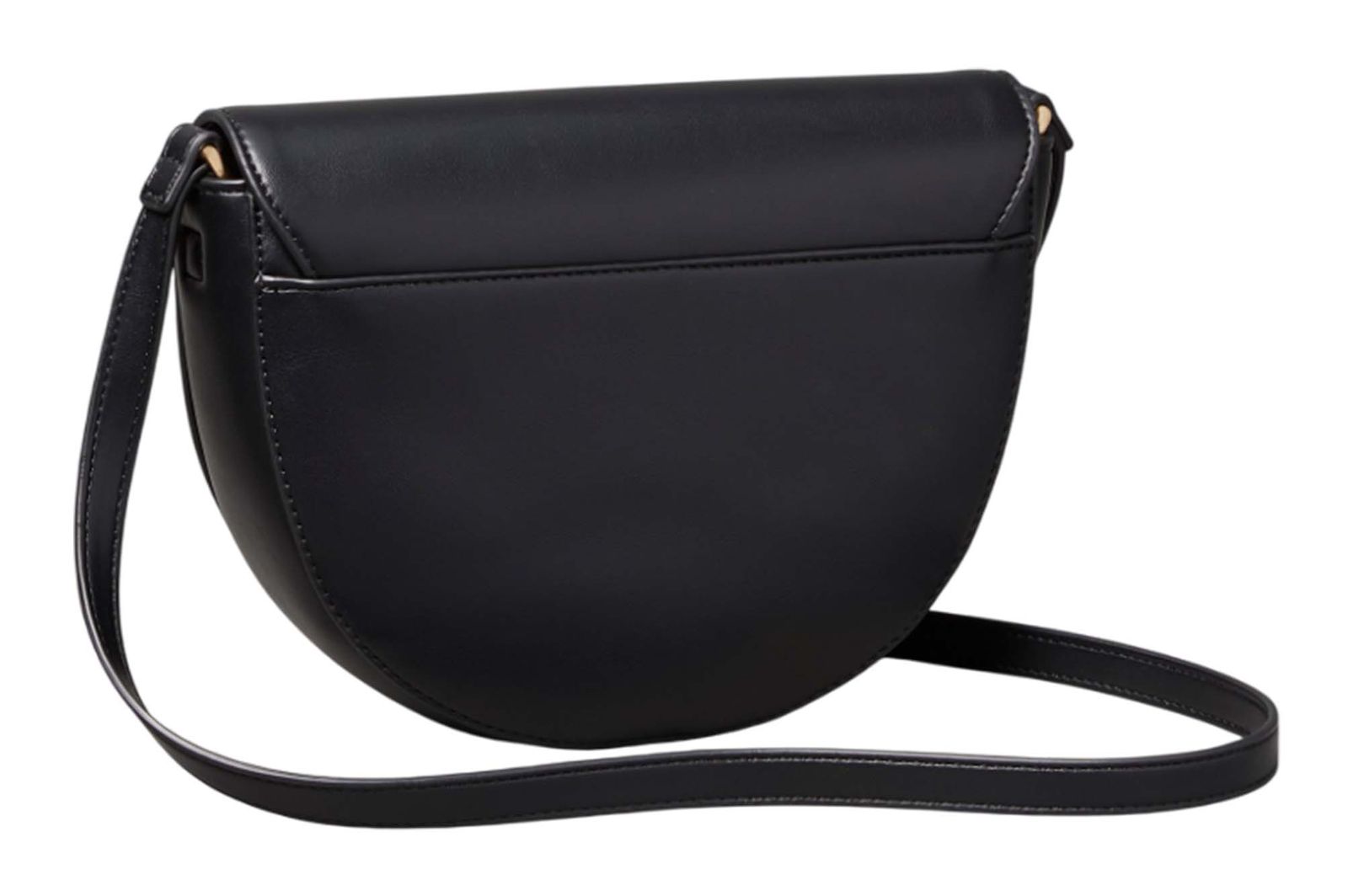 Calvin Klein Bold Monogram Saddle Crossover Black Calvin Klein Bold Monogram Saddle Crossover Black