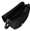 Calvin Klein Bold Monogram Saddle Crossover Black