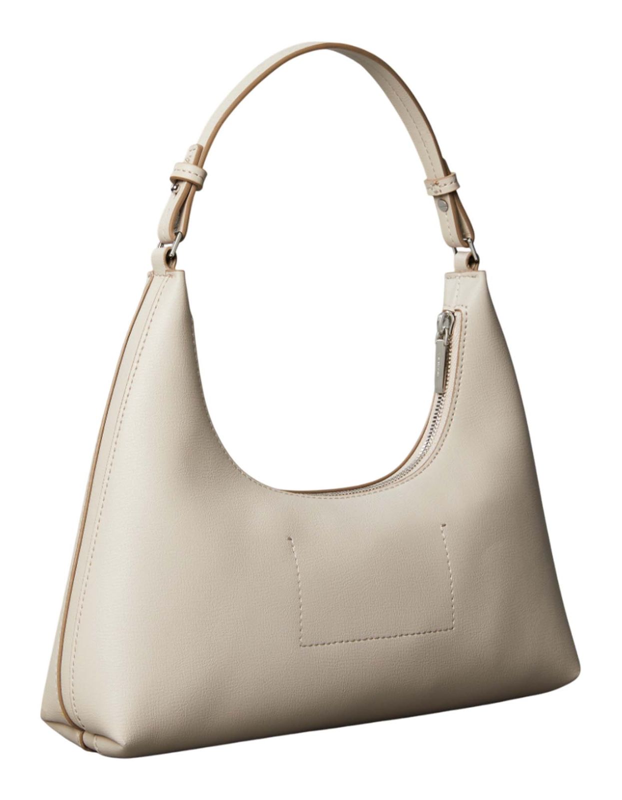Calvin Klein Embossed Logo Hobo Bag Chateau / Desert Taupe Calvin Klein Embossed Logo Hobo Bag Chateau / Desert Taupe