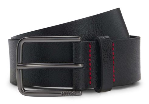 HUGO Gerik Lam Belt W100 Black HUGO Gerik Lam Belt W100 Black